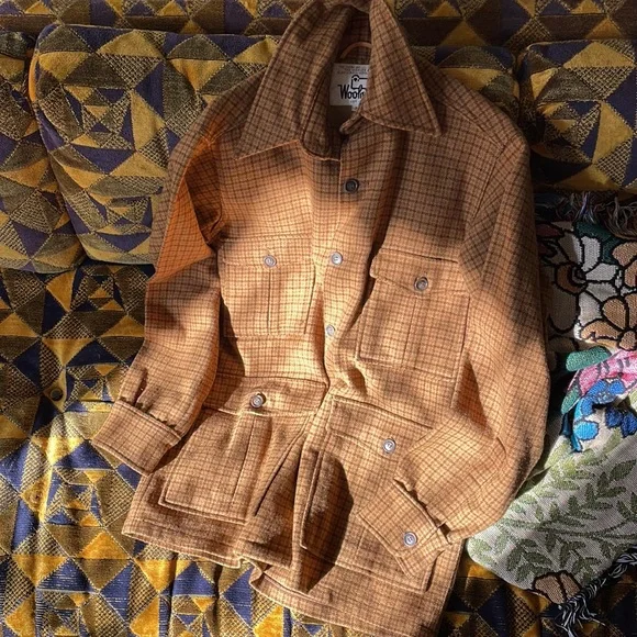 Vintage Woolrich Coat (Mens Medium) - Picture 2 of 4